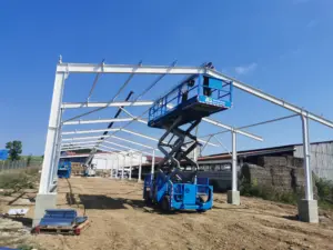Realizace zemědělské skladovací haly