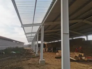 Realizace zemědělské skladovací haly